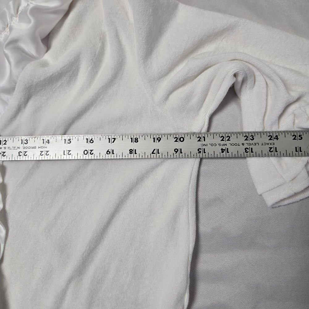 Betsey Johnson The Bride Robe Medium White Pre-Owned Good Condition - Picture 8 of 10